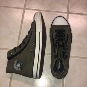 Dark Green Converse